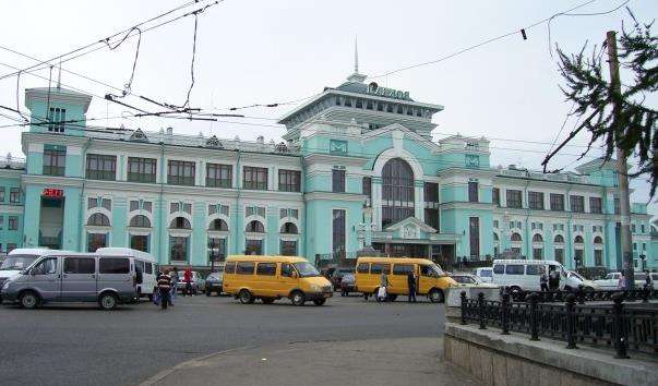 Залізничний вокзал в Омську