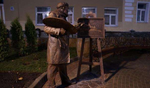 Скульптура Художник в Нижньому Новгороді