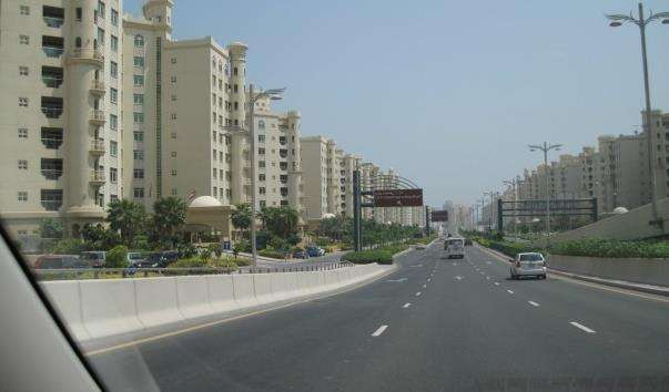 Дорога Palm Jumeirah