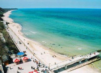 Пляж Світлогорська