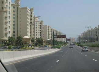 Дорога Palm Jumeirah